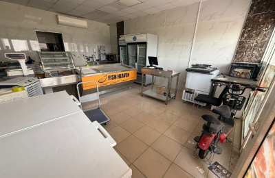 completely Eqiped Fish Shop for Rent in England Cluster  | Prime Location